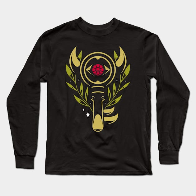 Big Key Long Sleeve T-Shirt by Alundrart